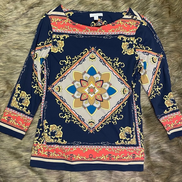 Womens Medium Charter Club Dressy Top - Picture 1 of 3